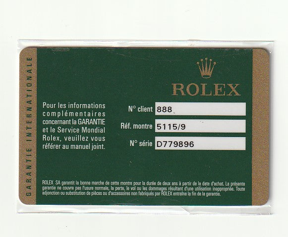 Rolex Cellini Classic 18k White Gold Men's Burgundy  Watch 5115/9