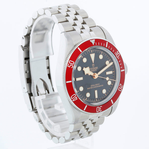 Tudor Black Bay Burgundy Men's Stainless Steel Watch 7941A1A0RU
