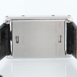 Cartier Tank Basculante Watch Ref 2386 Ladies