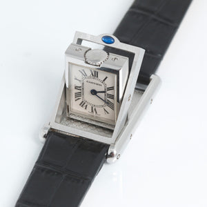 Cartier Tank Basculante Watch Ref 2386 Ladies