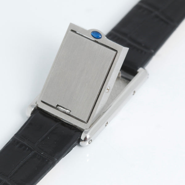 Cartier Tank Basculante Watch Ref 2386 Ladies