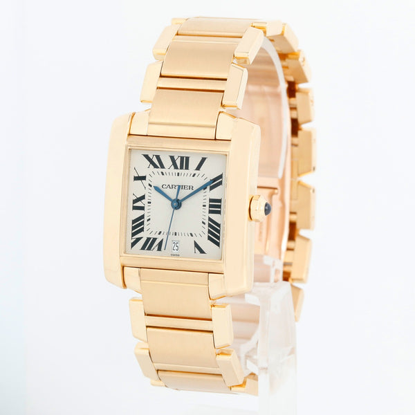 Cartier Tank Francaise Men's Automatic Watch W5000156 1840