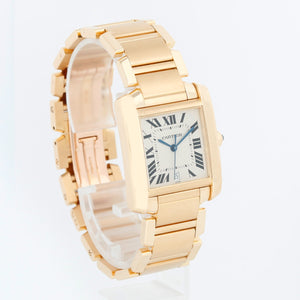 Cartier Tank Francaise Men's Automatic Watch W5000156 1840