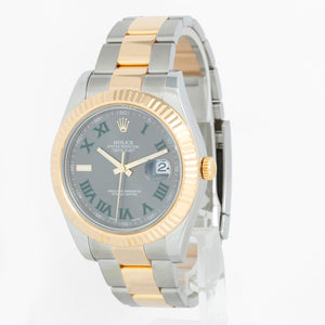 Rolex Datejust II Men's 2-Tone Steel & Gold 41mm Watch 116333