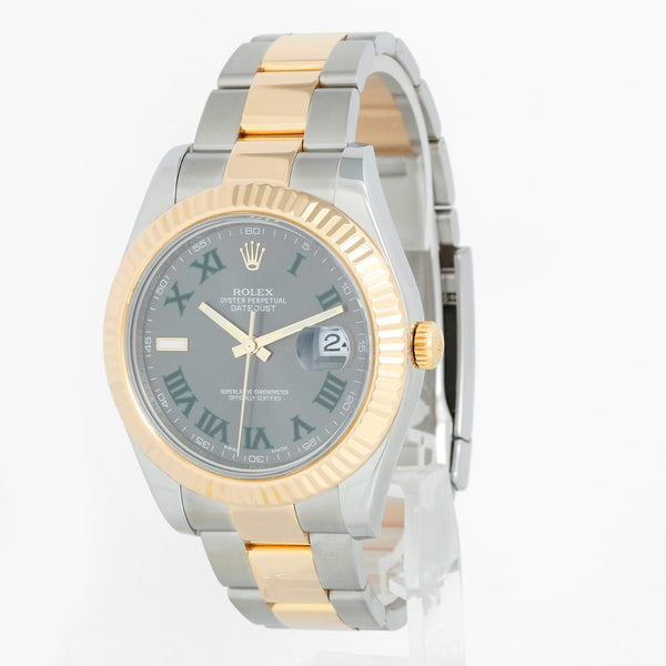 Rolex Datejust II Men's 2-Tone Steel & Gold 41mm Watch 116333