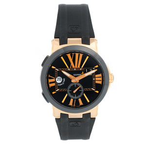 Ulysse Nardin Executive Dual Time 18k Rose Gold Watch 246-00 3/42