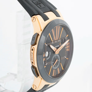 Ulysse Nardin Executive Dual Time 18k Rose Gold Watch 246-00 3/42