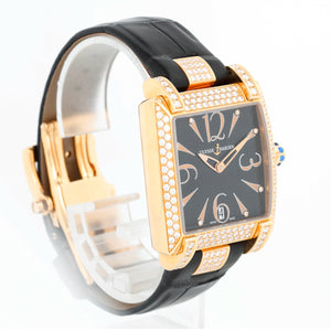 Ulysse Nardin Caprice 18K Rose Gold Mens Watch 136-91