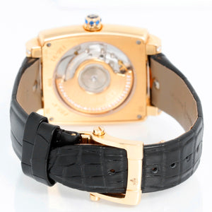 Ulysse Nardin Caprice 18K Rose Gold Mens Watch 136-91