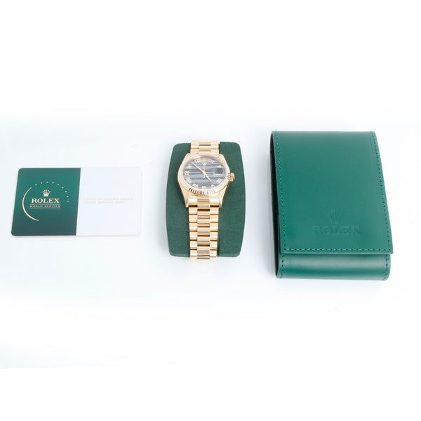 Very Rare Rolex President Day-Date Men's 18k Gold Watch 18238