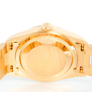 Very Rare Rolex President Day-Date Men's 18k Gold Watch 18238