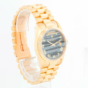 Very Rare Rolex President Day-Date Men's 18k Gold Watch 18238