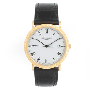 Patek Philippe Yellow Gold Calatrava Quartz Watch Ref. 3944 J