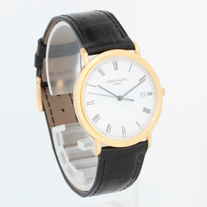 Patek Philippe Yellow Gold Calatrava Quartz Watch Ref. 3944 J