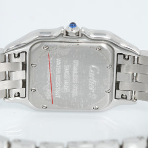 Cartier Stainless Steel  Midsize Diamond Panther W4PN0008 4016