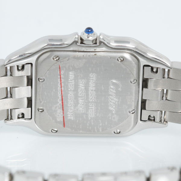 Cartier Stainless Steel  Midsize Diamond Panther W4PN0008 4016