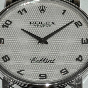 Rolex Cellini Classic 18k White Gold Men's Mother of Pearl 5115 Watch