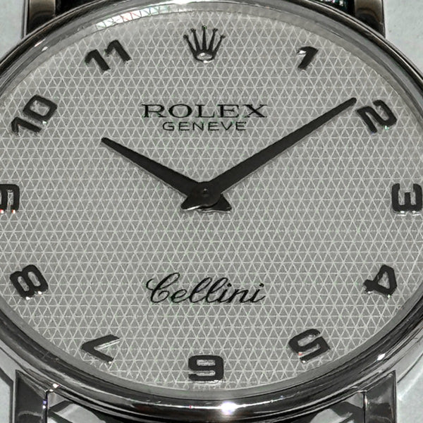 Rolex Cellini Classic 18k White Gold Men's Mother of Pearl 5115 Watch