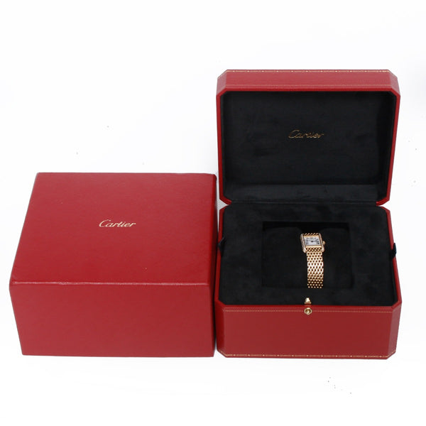 Cartier 18K Yellow Gold Tank Ladies Watch