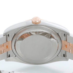 Rolex Datejust 116231 Men's 2-Tone Steel/Rose Gold  Rose Gold  Dial Watch