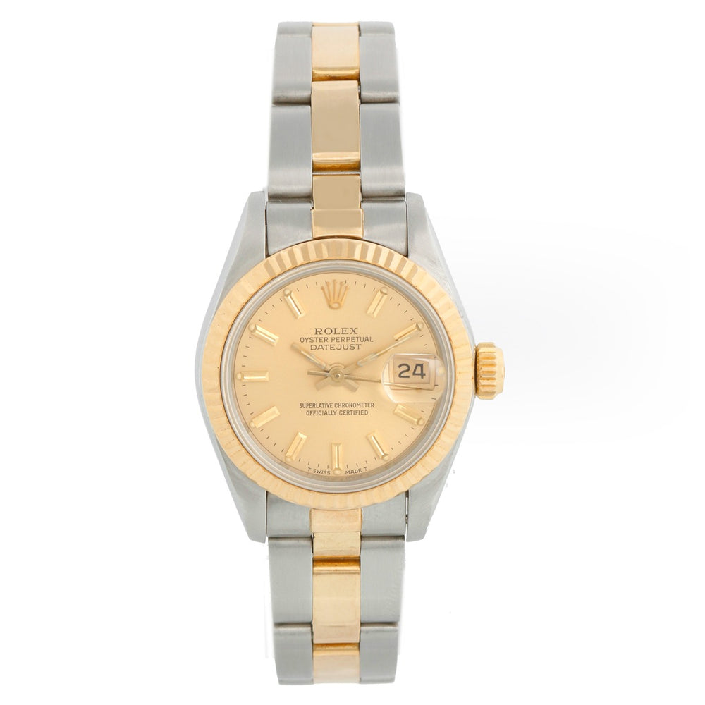 Rolex Ladies Datejust 2-Tone Steel & Gold Watch  69173