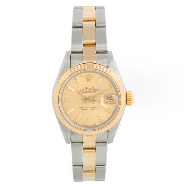 Rolex Ladies Datejust 2-Tone Steel & Gold Watch  69173