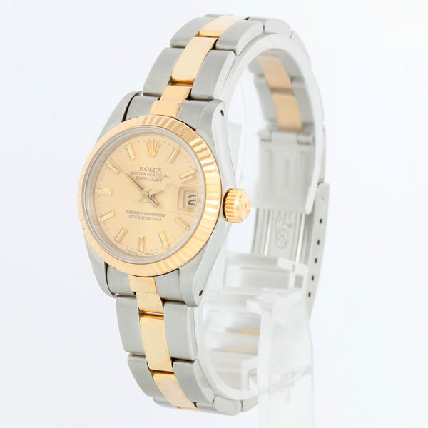 Rolex Ladies Datejust 2-Tone Steel & Gold Watch  69173