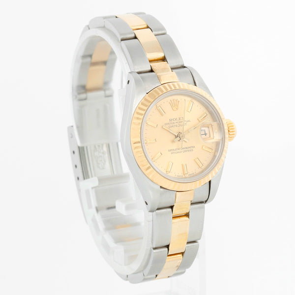 Rolex Ladies Datejust 2-Tone Steel & Gold Watch  69173