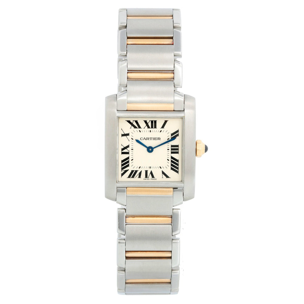 Cartier Tank Francaise Midsize Unisex 2-Tone W51006Q4