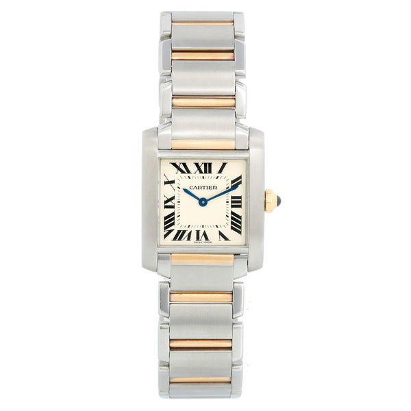 Cartier Tank Francaise Midsize Unisex 2-Tone W51006Q4
