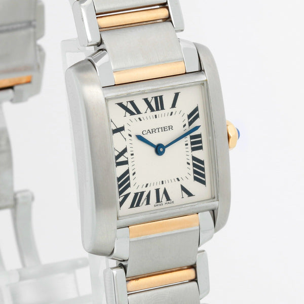 Cartier Tank Francaise Midsize Unisex 2-Tone W51006Q4