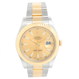 Rolex Datejust II 116333 Men's 2-Tone Steel & Gold 41mm Watch