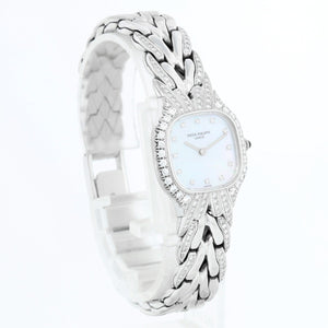 Patek Philippe & Co. La Flamme 18K White Gold Watch Ref 4815