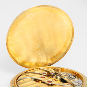Patek Philippe Open Face 18K  Yellow Gold Pocket Watch
