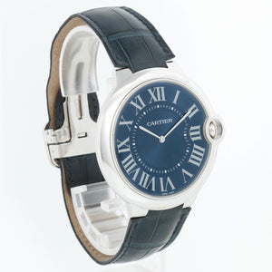 Cartier Ballon Bleu 46mm Platinum Men's Watch W6920059