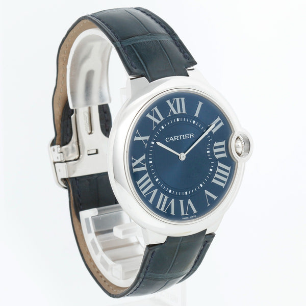 Cartier Ballon Bleu 46mm Platinum Men's Watch W6920059