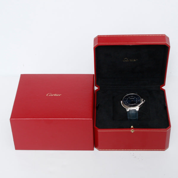 Cartier Ballon Bleu 46mm Platinum Men's Watch W6920059