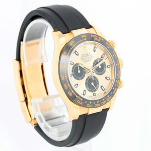 Rolex Cosmograph Daytona  "Pikachu"  Men's 18k Yellow Gold Watch 116518LN