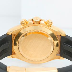 Rolex Cosmograph Daytona  "Pikachu"  Men's 18k Yellow Gold Watch 116518LN