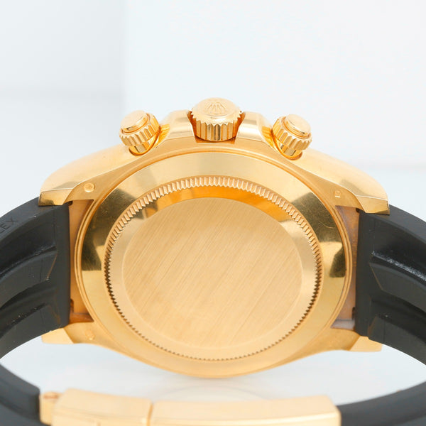 Rolex Cosmograph Daytona  "Pikachu"  Men's 18k Yellow Gold Watch 116518LN