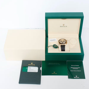 Rolex Cosmograph Daytona  "Pikachu"  Men's 18k Yellow Gold Watch 116518LN