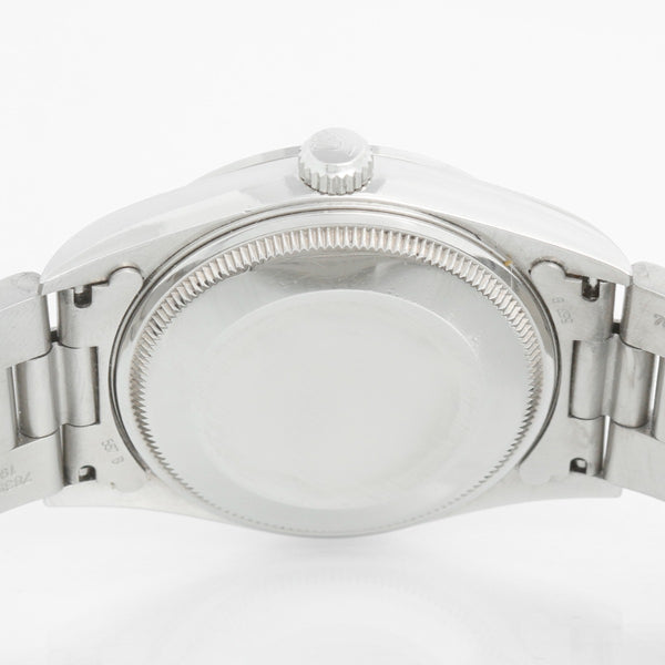 Rolex Air King Stainless Steel Men's Watch Salmon Dial 14000