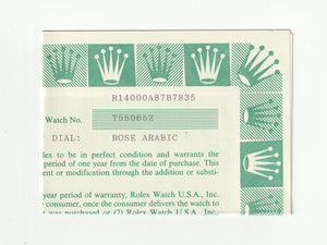 Rolex Air King Stainless Steel Men's Watch Salmon Dial 14000