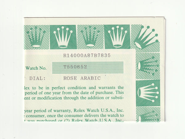 Rolex Air King Stainless Steel Men's Watch Salmon Dial 14000