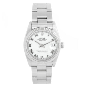 Rolex Datejust Midsize Men's or Ladies Steel Watch 68274