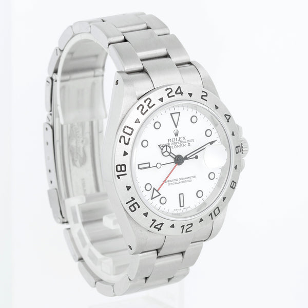 Rolex Explorer II Men's Stainless Steel Watch 16570