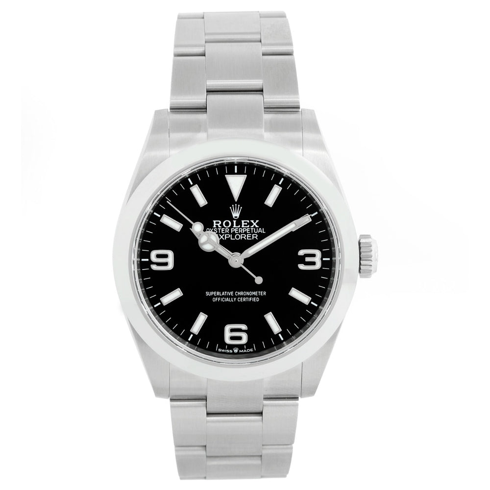 Rolex Explorer Men's Stainless Steel Watch 224270