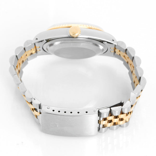 Rolex Datejust Men's 2-Tone Tiffany Dial Watch 16233