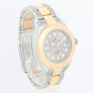 Rolex Yacht - Master Steel & Gold Men's 2-Tone Watch Gray Dial 16623