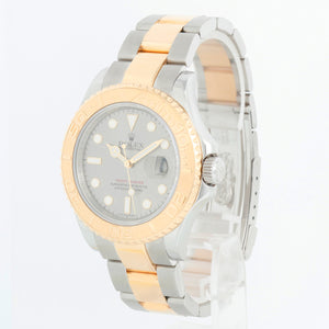 Rolex Yacht - Master Steel & Gold Men's 2-Tone Watch Gray Dial 16623